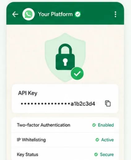 API key management screen for secure authentication with Chatbox AI